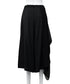 Draped Asymmetric Wide Pants
